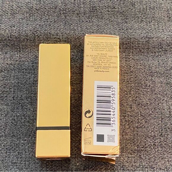 YSL 06 Rouge Pur Couture Rose Bergamasque lipstick silky 3.8G rare discontinued - Picture 10 of 11